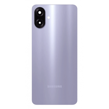 Задня кришка Samsung A075 Galaxy A07 4G фіолетова, Light Violet, оригінал PRC + скло камери