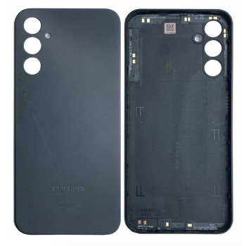 Задня кришка Samsung A146 Galaxy A14 5G, чорна, оригінал PRC + скло камери