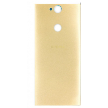 Задняя крышка для Sony H4413 Xperia XA2 Plus, золотистая, оригинал (Китай) 