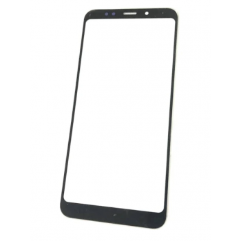 Стекло дисплея для Xiaomi Redmi 5 Plus, черное, с OCA-пленкой