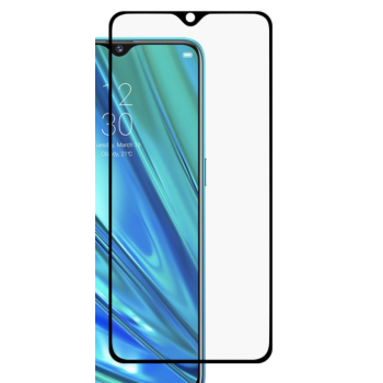 Защитное стекло для Realme 5 Pro, Full Glue, цвет черный