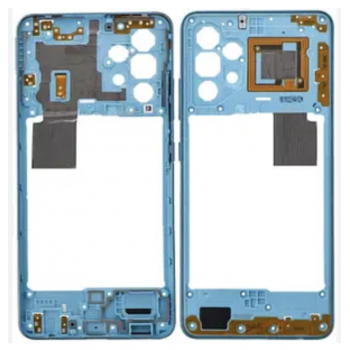 Рамка корпусу для Samsung A326 Galaxy A32 5G, блакитна, Awesome Blue