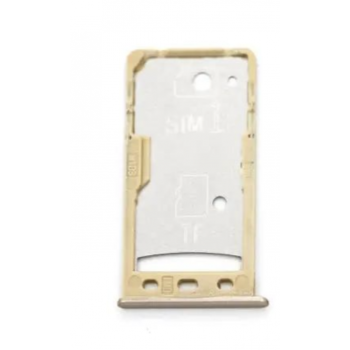 Лоток для сим карты для Xiaomi Redmi 5A, золотой (комплект 2 шт)
