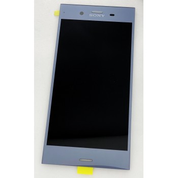 Дисплей (экран) для Sony G8341 Xperia XZ1/G8342 + тачскрин, синий, Moonlit Blue
