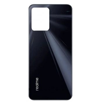 Задняя крышка Realme C35, черная, Glowing Black  