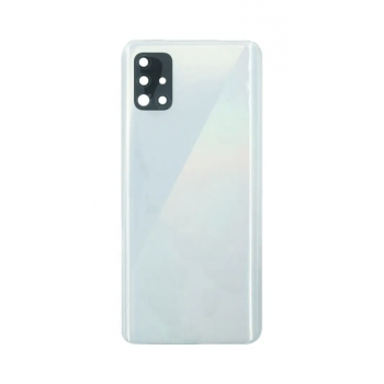 Задняя крышка для Samsung A515F Galaxy A51 2020, белая, оригинал 