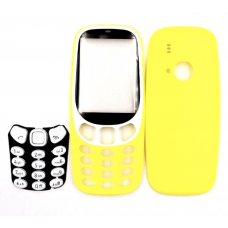 Корпус для Nokia 3310 Dual Sim (2017) TA-1030, желтый, Yellow