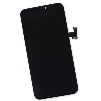 Дисплей (экран) для iPhone 11 + тачскрин, черный, оригинал 