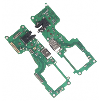 Шлейф для Oppo A95 5G, с разъемом зарядки, с разъемом наушников, с микрофоном, плата зарядки 