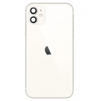 Задняя крышка для iPhone 11, белая, оригинал (Китай) в комплекте стекло камеры