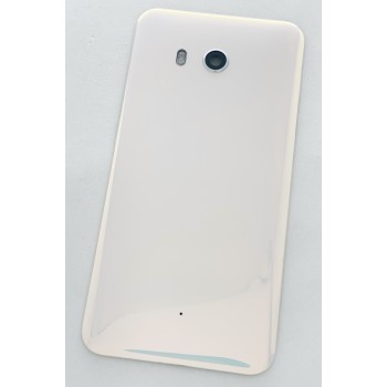 Задняя крышка для HTC U11, белая, Ice White