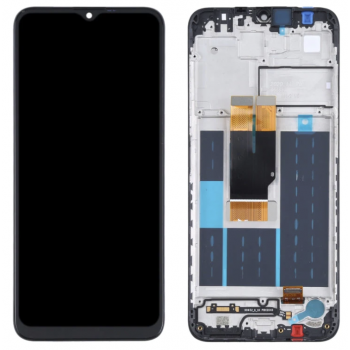 Дисплей (экран) для Nokia G10/G20 + тачскрин, черный, оригинал (Китай) с передней панелью