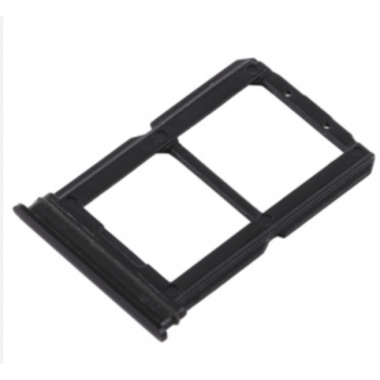 Держатель (лоток) Sim-карты для OnePlus 8 , черный, Onyx Black, на две Sim-карты 