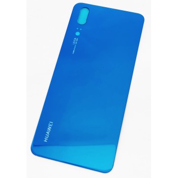 Задняя крышка для Huawei P20, синяя, Midnight Blue, оригинал  