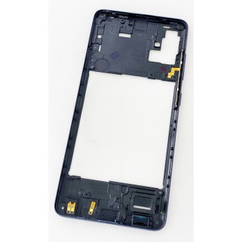 Средняя часть корпуса (пластиковая) Samsung A515 Galaxy A51 (2020), цвет черный