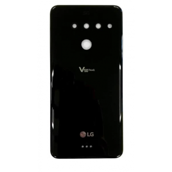 Задняя крышка для LG V500 V50 TinQ 5G, черная, Aurora Black, оригинал (Китай)