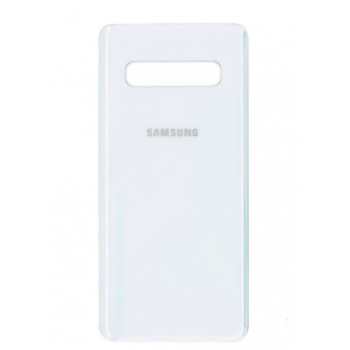 Задняя крышка для Samsung G975 Galaxy S10+, белая, Prism White, оригинал 
