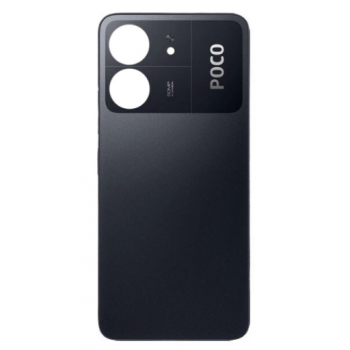 Задня кришка для Xiaomi Poco C65 чорна, оригінал PRC