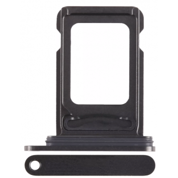 Тримач Sim-карти для iPhone 15 Pro /15 Pro Max на 2 Sim-карти, чорний, Black Titanium