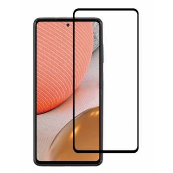 Защитное стекло для Samsung A725F Galaxy A72 2021, Full Glue, цвет черный