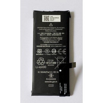 Аккумуляторная батарея (АКБ) G025J-B для Google Pixel 4a, Li-Pol, 3.87 B, 3140mAh