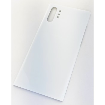 Задняя крышка для Samsung N975F Galaxy Note 10 Plus, белая, оригинал 