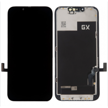 Дисплей (екран) для iPhone 13, чорний, OLED, OEM Hard, GX