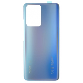 Задняя крышка для Xiaomi 11T/11T Pro, голубая, Celestial Blue, оригинал (Китай)  