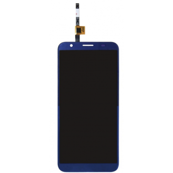 Дисплей (экран) для Doogee X55 + тачскрин, синий