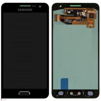 Дисплей (экран) для Samsung A300H Galaxy A3 (2015)/A300F + тачскрин, черный, Midnight Black, TFT, копия