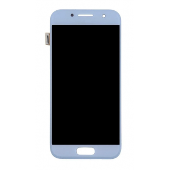 Дисплей (экран) для Samsung A320F Galaxy A3 (2017) + тачскрин, голубой, Blue Mist, TFT, копия