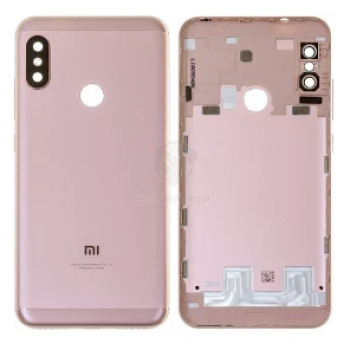 Задняя крышка для Xiaomi Mi A2 Lite/Redmi 6 Pro, оригинал, розовая