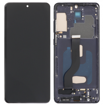 Дисплей (екран) для Samsung G985 Galaxy S20+ /G986 чорний, TFT, з рамкою, Cosmic Black