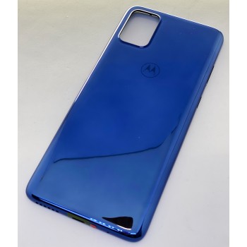 Задняя крышка для Motorola XT2087-1 Moto G9 Plus, синяя, Indigo Blue, оригинал (Китай) 