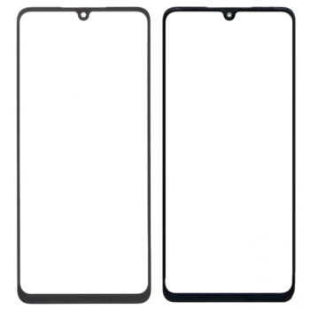 Скло корпусу для Samsung A546 Galaxy A54 5G, чорне, з OCA-плівкою, оригінал PRC з олеофобним покриттям