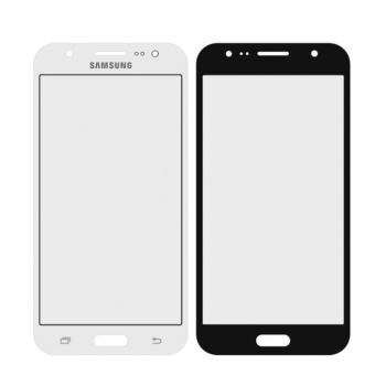 Стекло (для ремонта дисплея) для Samsung J500F Galaxy J5, с OCA пленкой, цвет белый