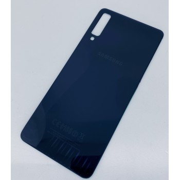 Задняя крышка Samsung A750F Galaxy A7 (2018), черная, оригинал