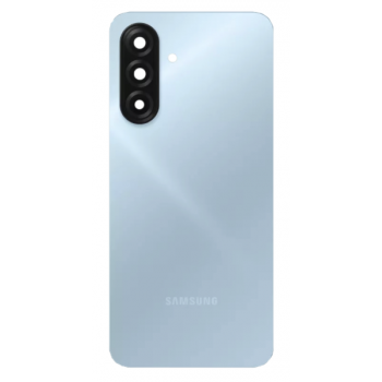 Задня кришка Samsung A175 Galaxy A17 4G блакитна, Light Blue, оригінал PRC + скло камери
