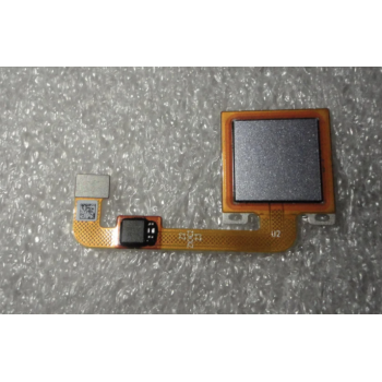 Шлейф для Xiaomi Redmi Note 4X, с сканером отпечатка пальца (Touch ID), серого цвета