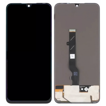 Дисплей (екран) для TCL 30/30 Plus/30 5G, чорний, Amoled, оригінал PRC