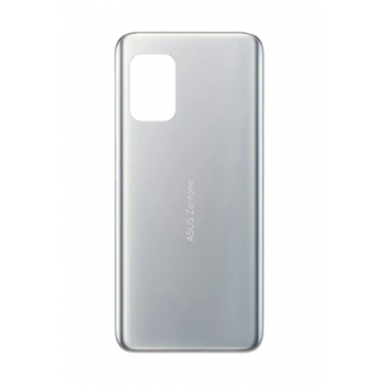 Задняя крышка для Asus ZenFone 8 ZS590KS, серебристая, Horizon Silver, оригинал (Китай)  