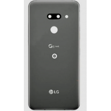Задняя крышка LG G820 G8 ThinQ, серая, Platinum Gray, оригинал (Китай) 