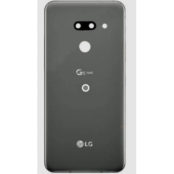 Задняя крышка LG G820 G8 ThinQ, серая, Platinum Gray, оригинал (Китай) 