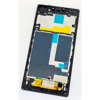 Дисплей (экран) для Sony C6902 Xperia Z1 Сони (C6903, C6906, C6943, L39h) + тачскрин, с передней панелью