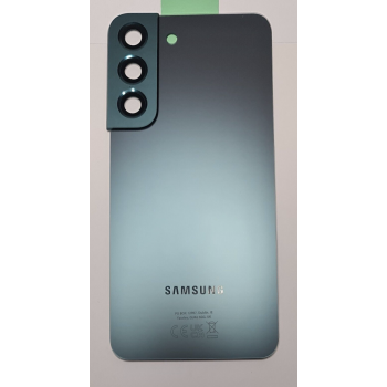 Задняя крышка для Samsung S901B Galaxy S22 5G, зеленая, оригинал (Китай) + стекло камеры 