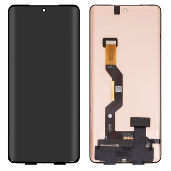 Дисплей (екран) для Motorola XT2505-1 Edge 60 /XT2503-4 Edge 60 Fusion чорний, P-OLED, оригінал PRC