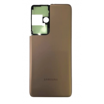 Задняя крышка Samsung G998B Galaxy S21 Ultra 5G, бронзовая, Phantom Brown, оригинал (Китай)