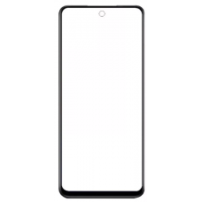 Скло корпусу для Infinix Hot 30 Play NFC, чорне, з OCA-плівкою