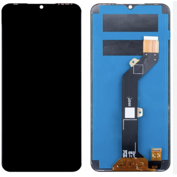 Дисплей (экран) для Tecno Spark 7 KF6n + тачскрин (черный)