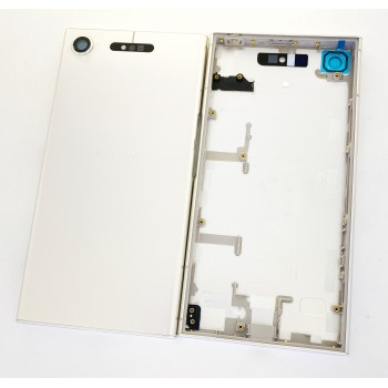 Задняя крышка для Sony G8341 Xperia XZ1/G8342, серебристая, Warm Silver